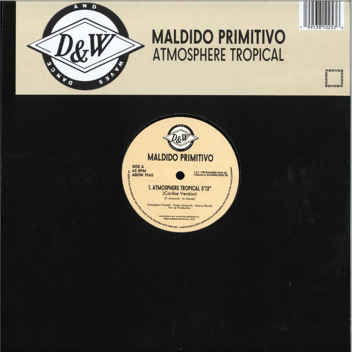 Maldido Primitivo - Atmosphere Tropical | Dance and Waves (ABDW1965)