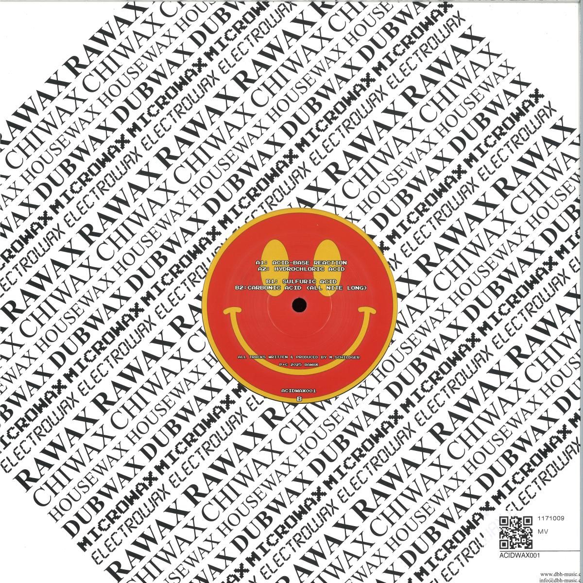 Matthias Schildger & Acidsex - Inorganic Acids EP | ACIDWAX (ACIDWAX001) - main Matthias Schildger & Acidsex - Inorganic Acids EP | ACIDWAX (ACIDWAX001) - main