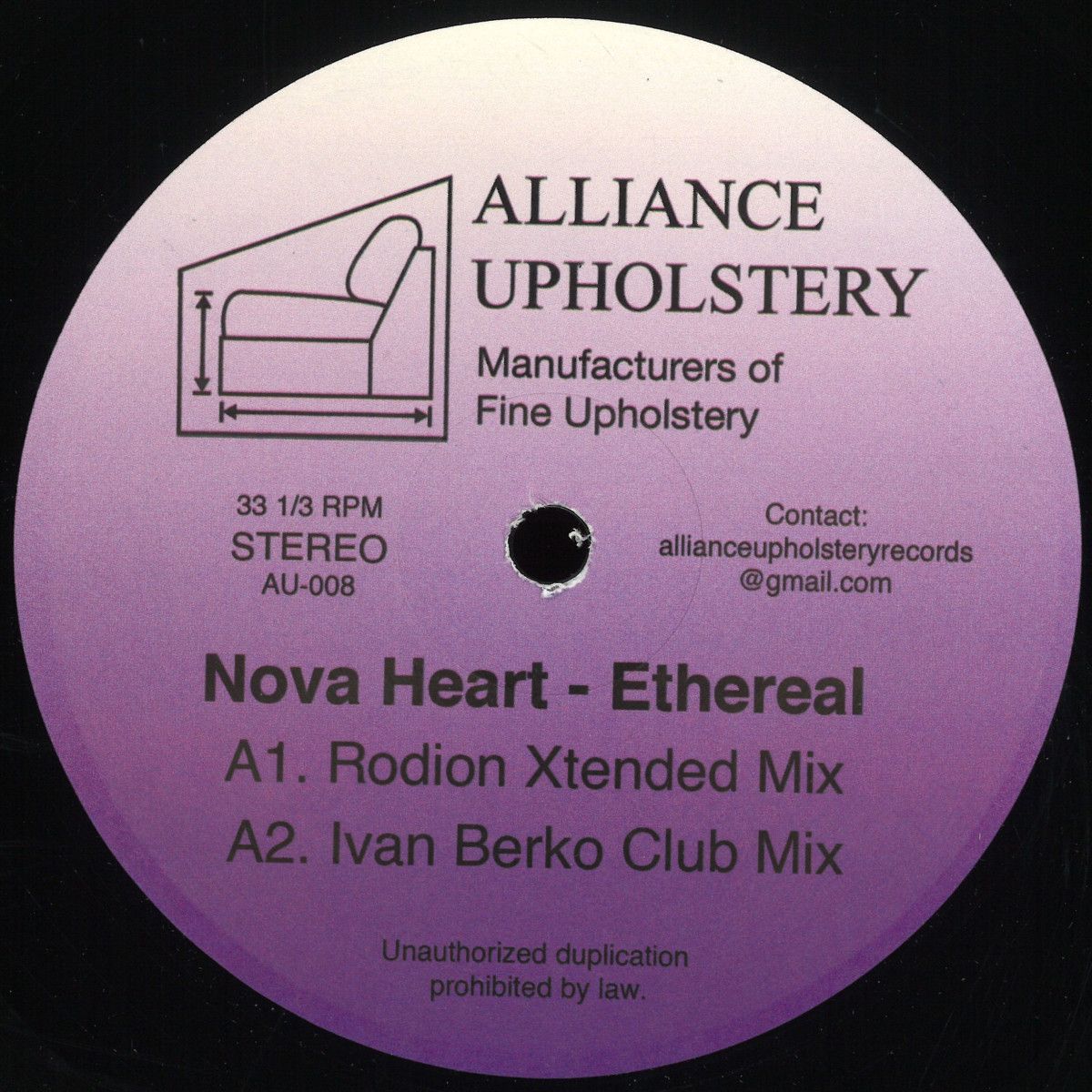 Nova Heart - Ethereal | Alliance Upholstery (AU-008)