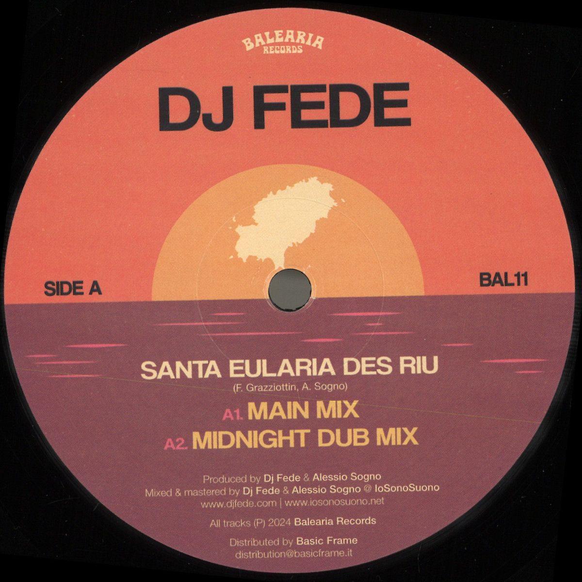 Dj Fede - Santa Eularia Des Riu | Balearia Records (BAL11) Dj Fede - Santa Eularia Des Riu | Balearia Records (BAL11)
