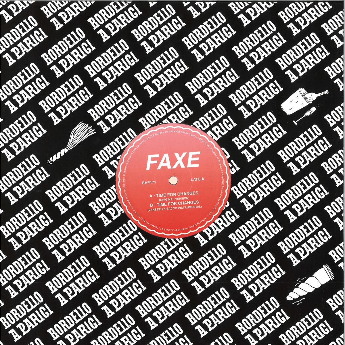 Faxe - Time For Changes EP | Bordello A Parigi (BAP171) - main Faxe - Time For Changes EP | Bordello A Parigi (BAP171) - main