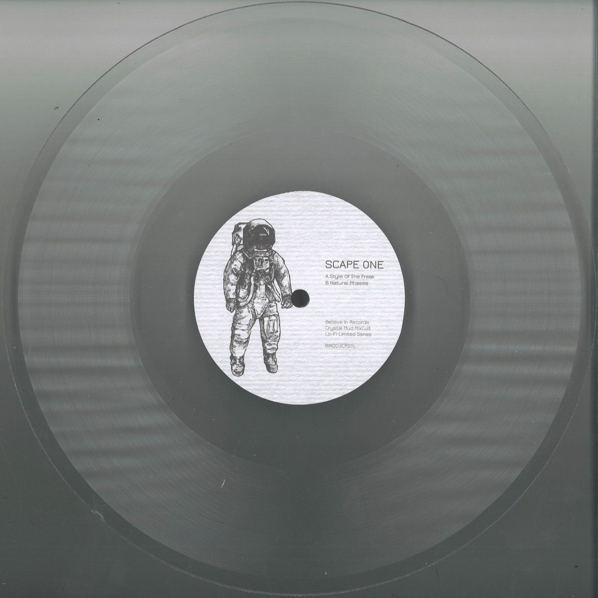 Scape One - Style Of The Freak / Natural Phases | Believe In Records (BIR003CRSTL) Scape One - Style Of The Freak / Natural Phases | Believe In Records (BIR003CRSTL)