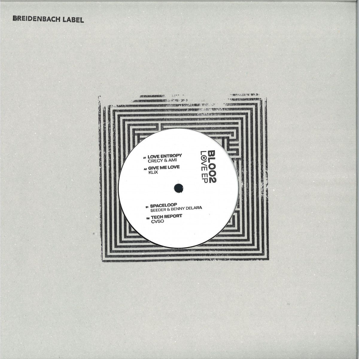 Various - Love EP | Breidenbach Label (BL002) Various - Love EP | Breidenbach Label (BL002)