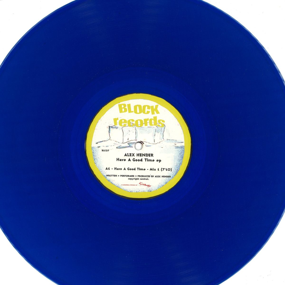 Alex Hender - Hava A Good Time EP | Block Records (BLC07)