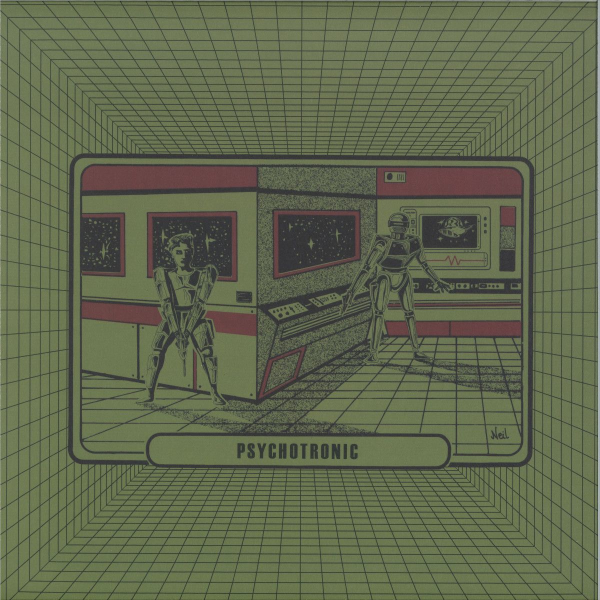 Earth Leakage Trip - Psychotronic EP | Blank Mind (BLNK017) - main