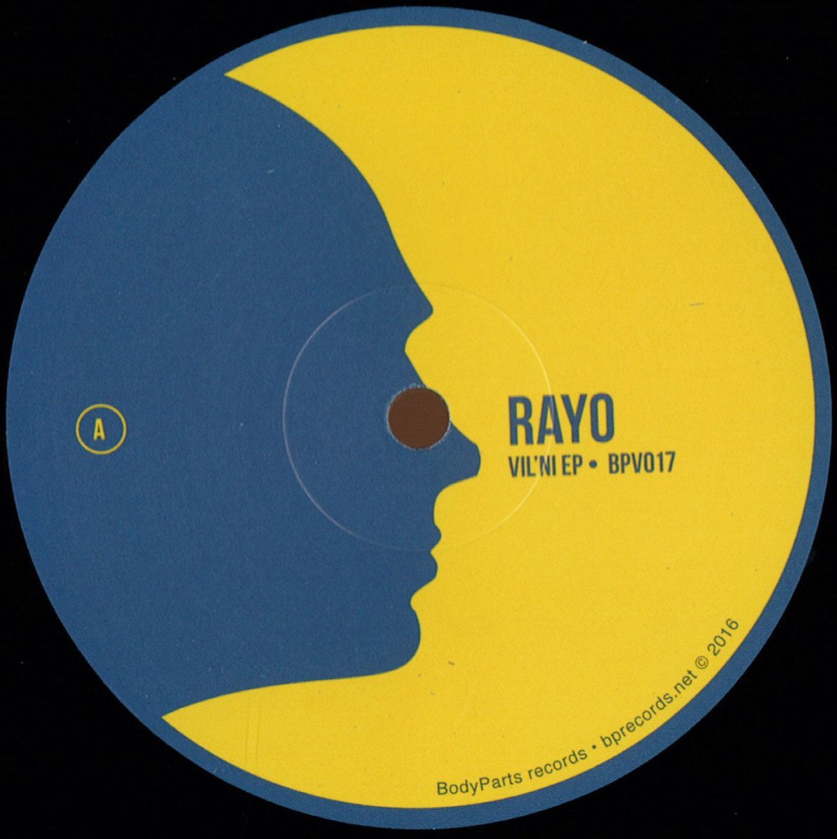 Rayo - Vil'ni EP | BODYPARTS Vinyl (BPV017) - main Rayo - Vil'ni EP | BODYPARTS Vinyl (BPV017) - main