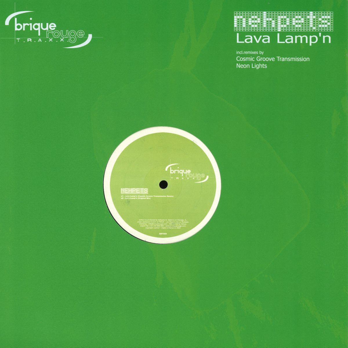 Nephets - Lava Lamp'n | Brique Rouge Trax (BRT004)