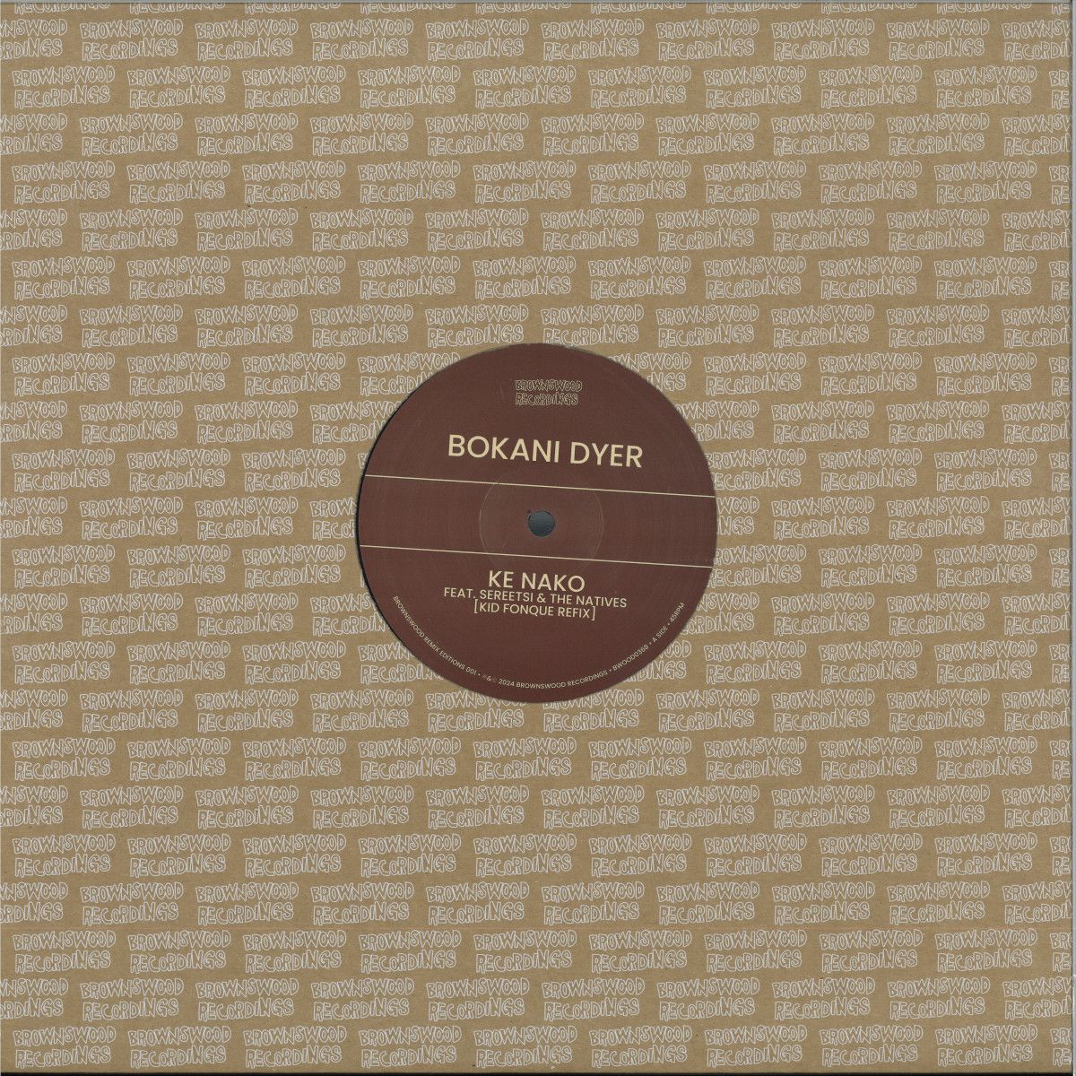 Bokani Dyer - Brownswood Remix Editions 001 | Brownswood Recordings (BWOOD368) Bokani Dyer - Brownswood Remix Editions 001 | Brownswood Recordings (BWOOD368)