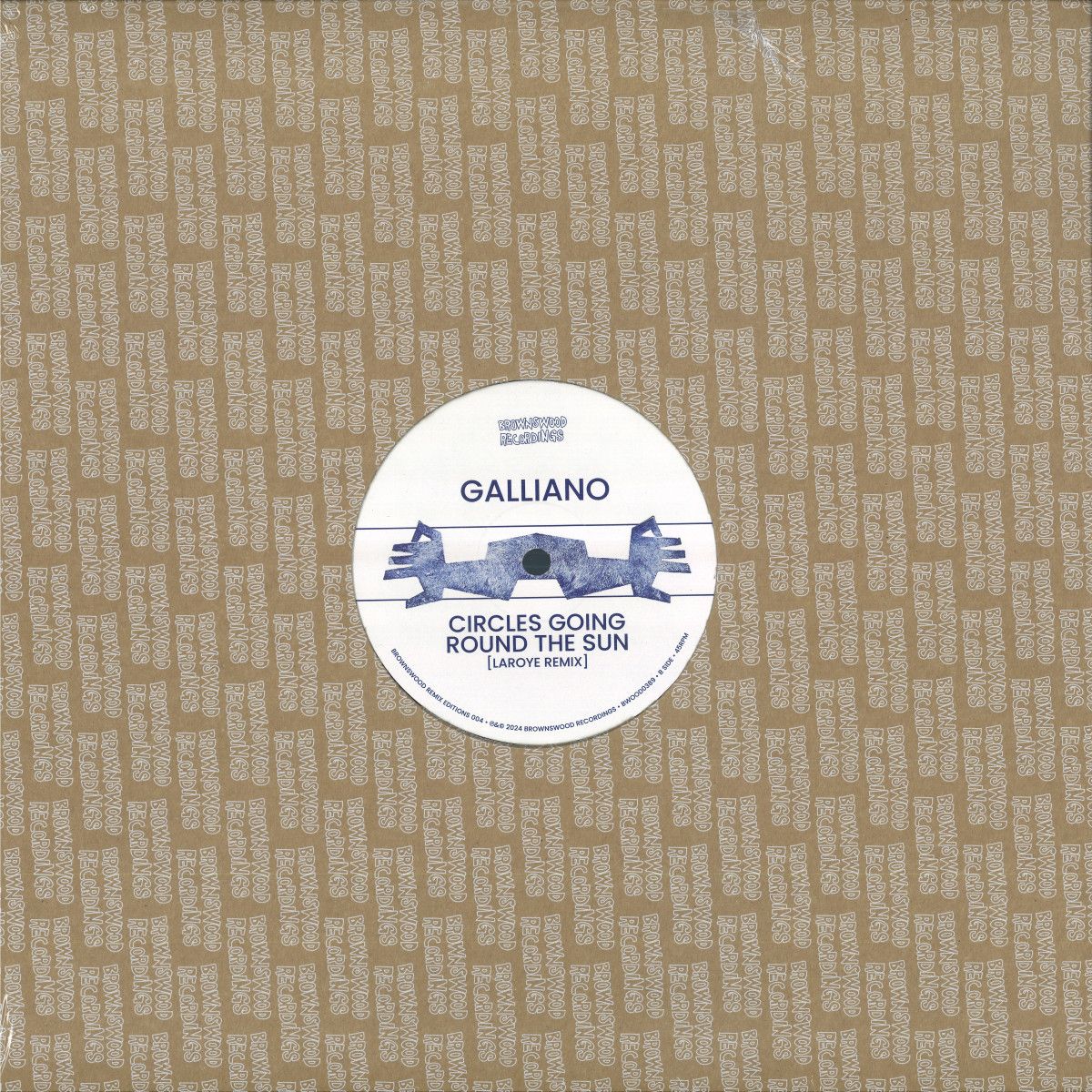 GALLIANO - BROWNSWOOD REMIX EDITIONS 004 | Brownswood Recordings (BWOOD389) GALLIANO - BROWNSWOOD REMIX EDITIONS 004 | Brownswood Recordings (BWOOD389)