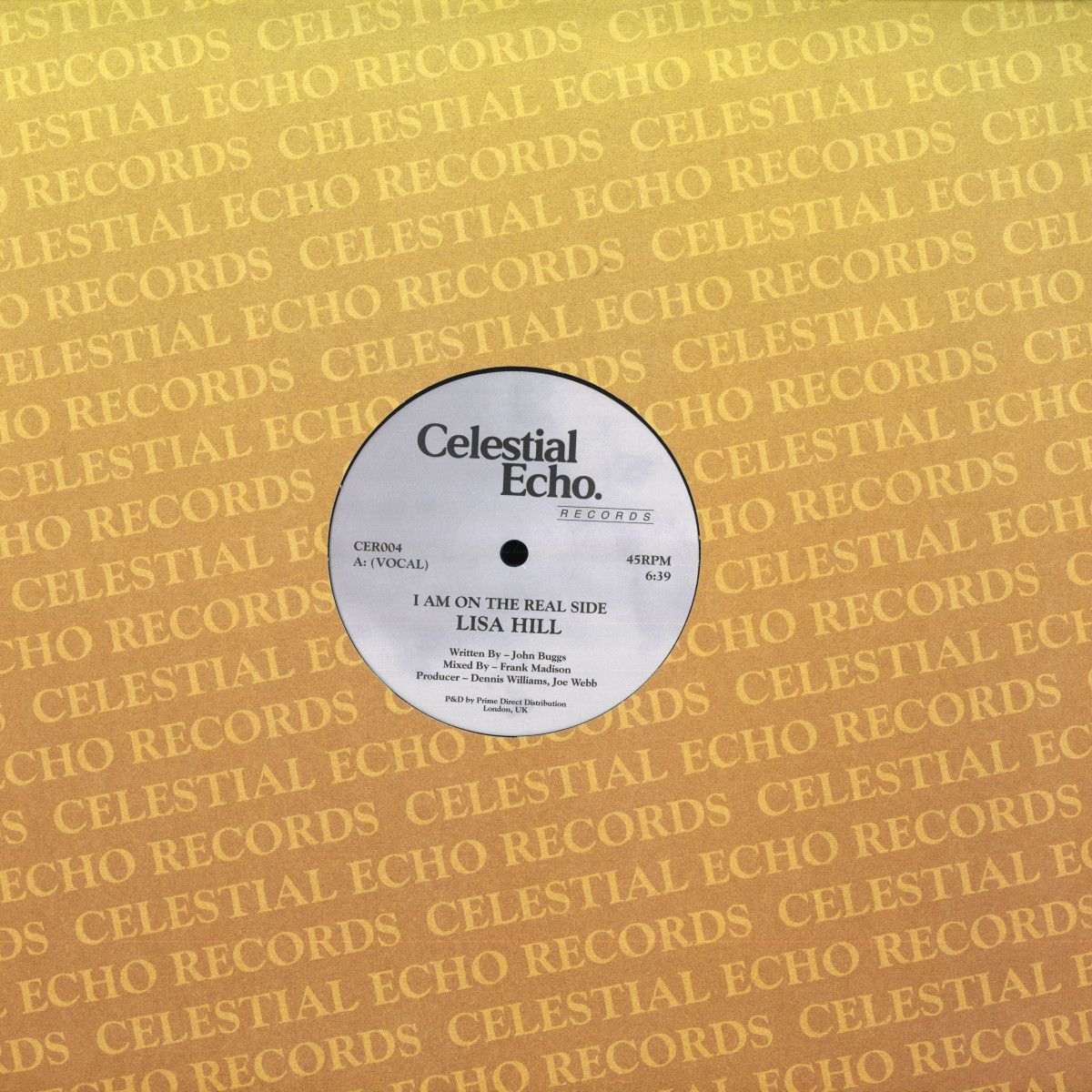 Lisa Hill - I Am On The Real Side | Celestial Echo (CER004)