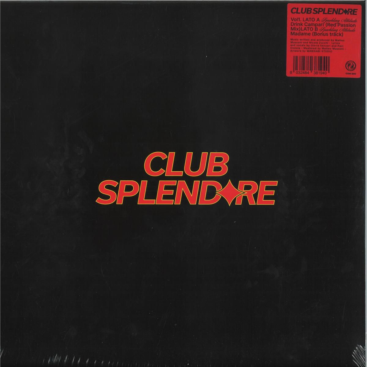 SPARKLING ATTITUDE - Club Splendore | Mondo Groove (COM500)