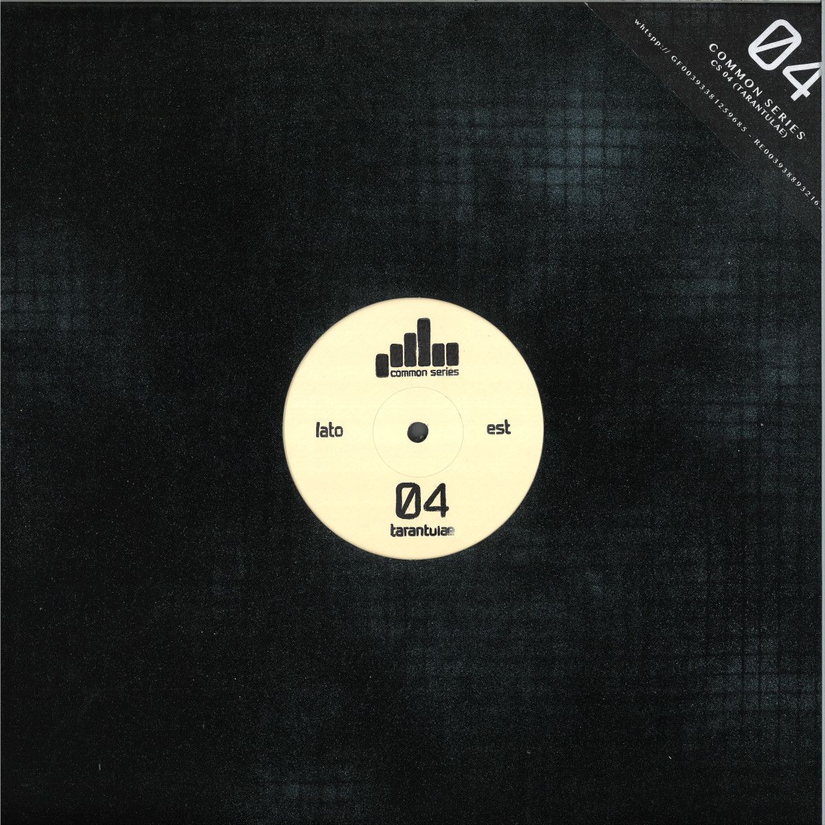 Common Series - Cs04 (tarantulae) | Common Series (COMMONS004)