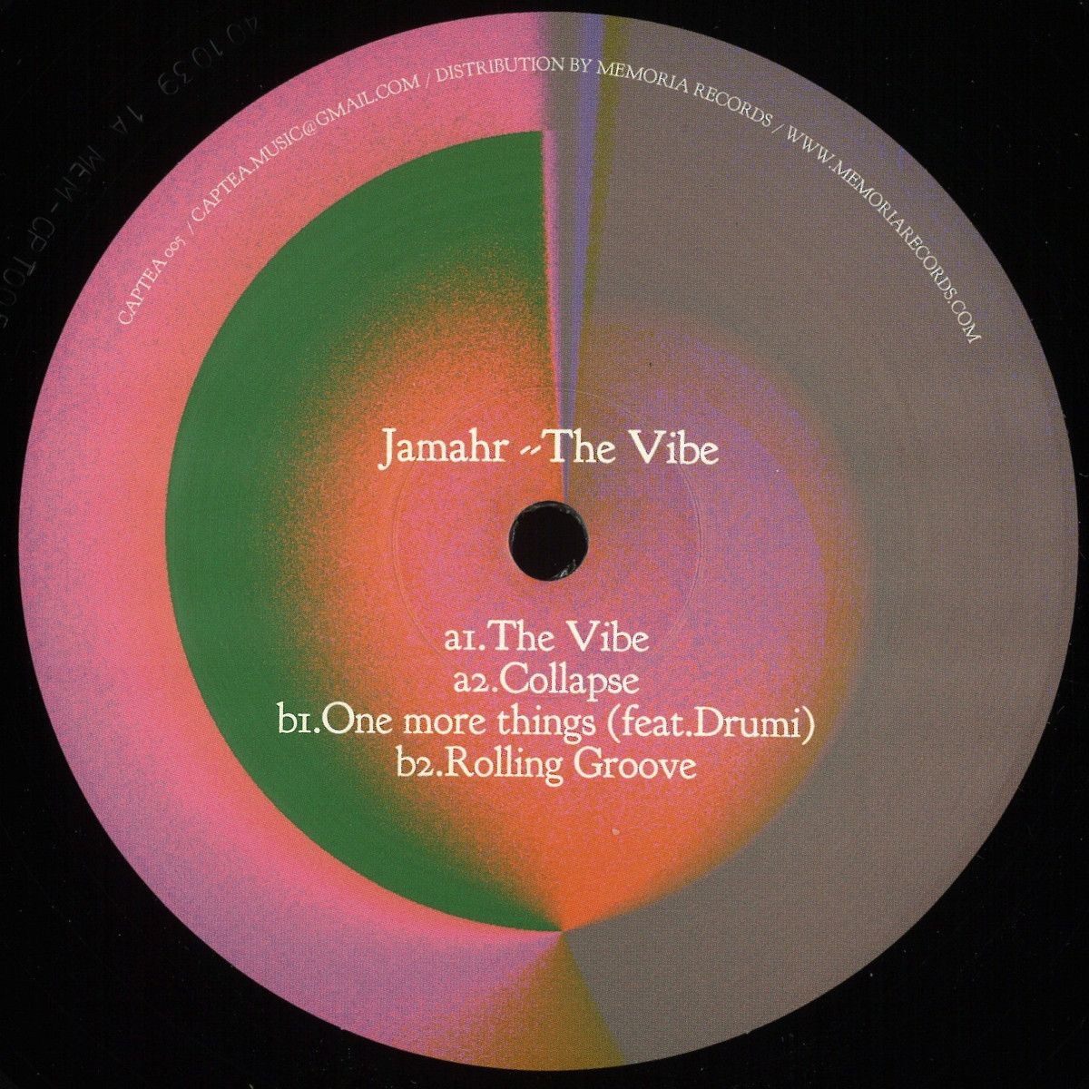Jamahr - The Vibe | Captea (CPT005) - main