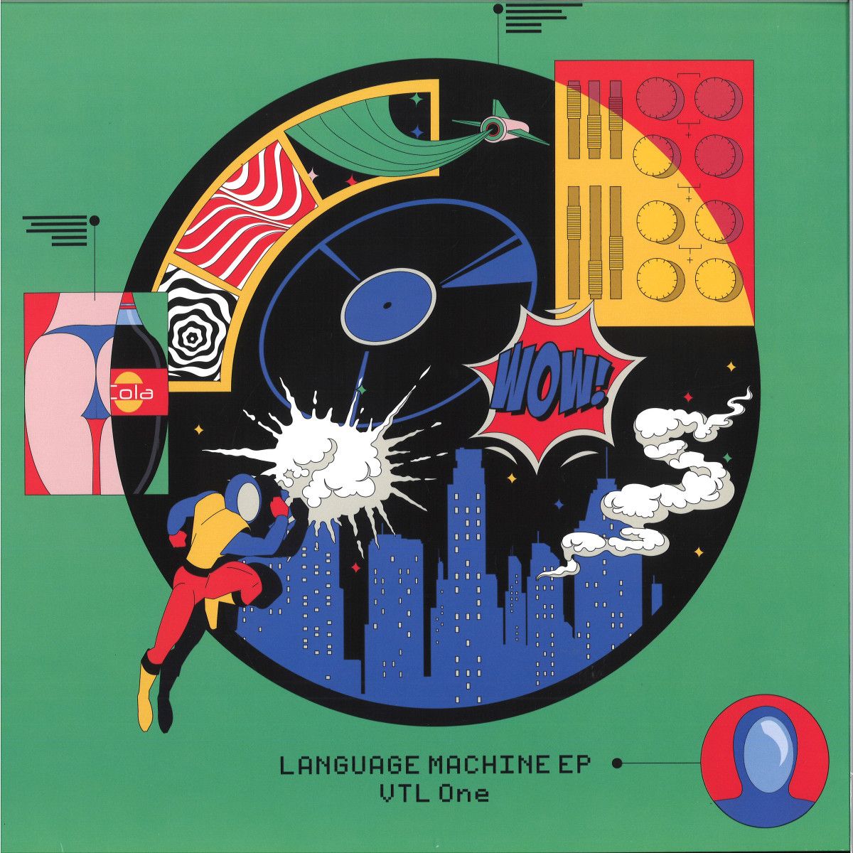 Vtl One - Language Machine EP | Comics Trip Records (CTR003)