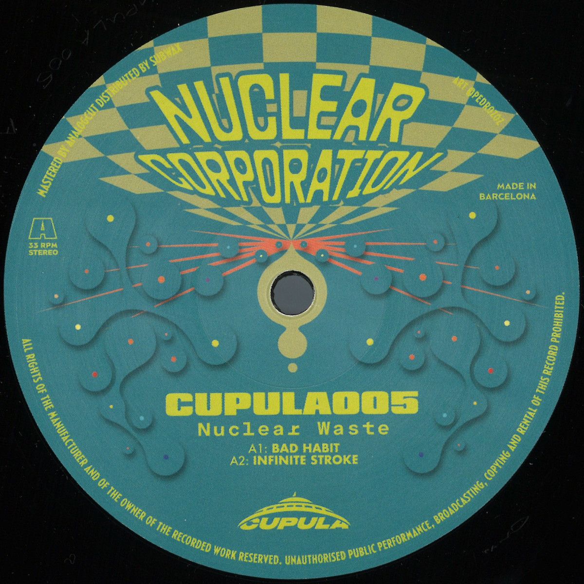 Nuclear Waste & Corp - Nuclear Corporation | Cupula Recordings (CUPULA005) Nuclear Waste & Corp - Nuclear Corporation | Cupula Recordings (CUPULA005)