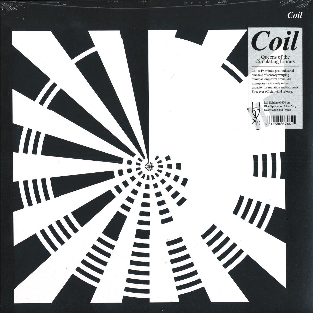 Coil - QUEENS OF THE CIRCULATING LIBRARY LP | Dais Records (DAIS187LPC2)