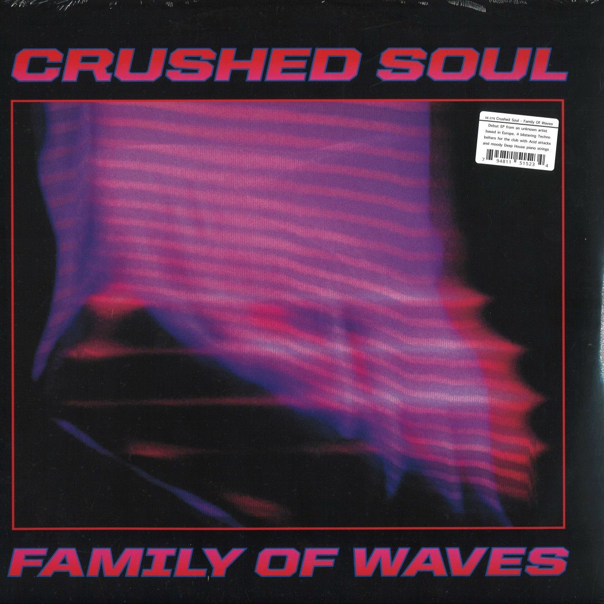 Crushed Soul - Family Of Waves | Dark Entries (DE-276) Crushed Soul - Family Of Waves | Dark Entries (DE-276)