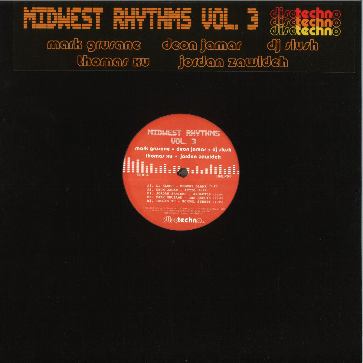 Various - MIDWEST RHYTHMS VOL. 3 | Disctechno (DMLP04)