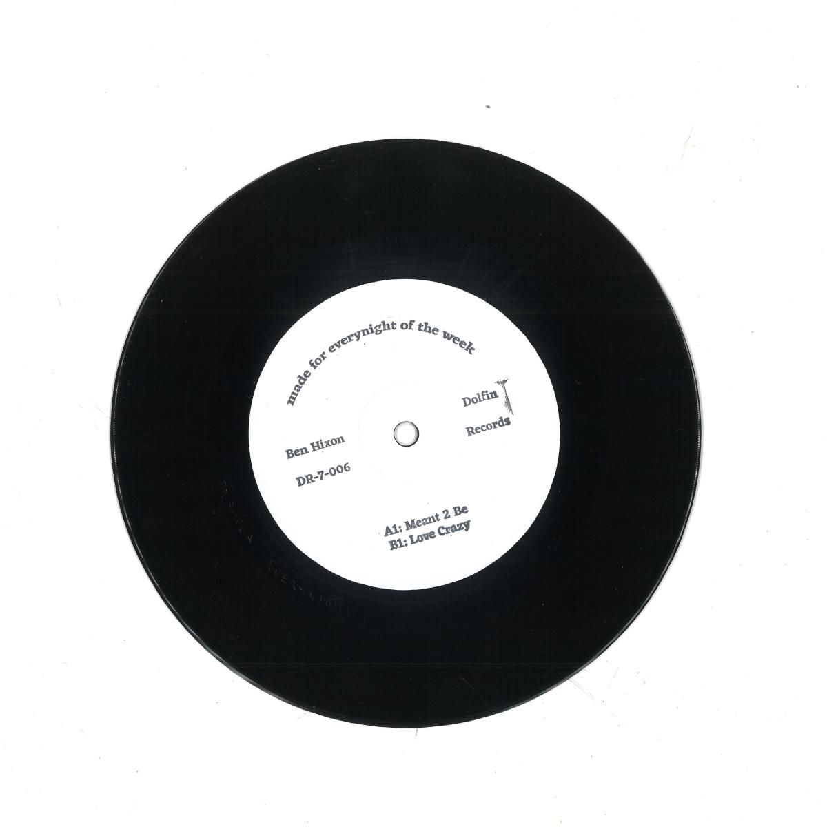 Ben HIXON - Meant 2 Be 7" | Dolfin US (DR7006)