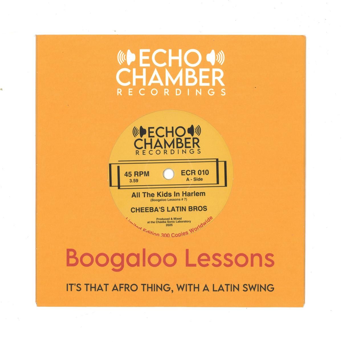 Cheeba’s Latin Bros - Unknown (7") | Echo Chamber Records (ECR010)