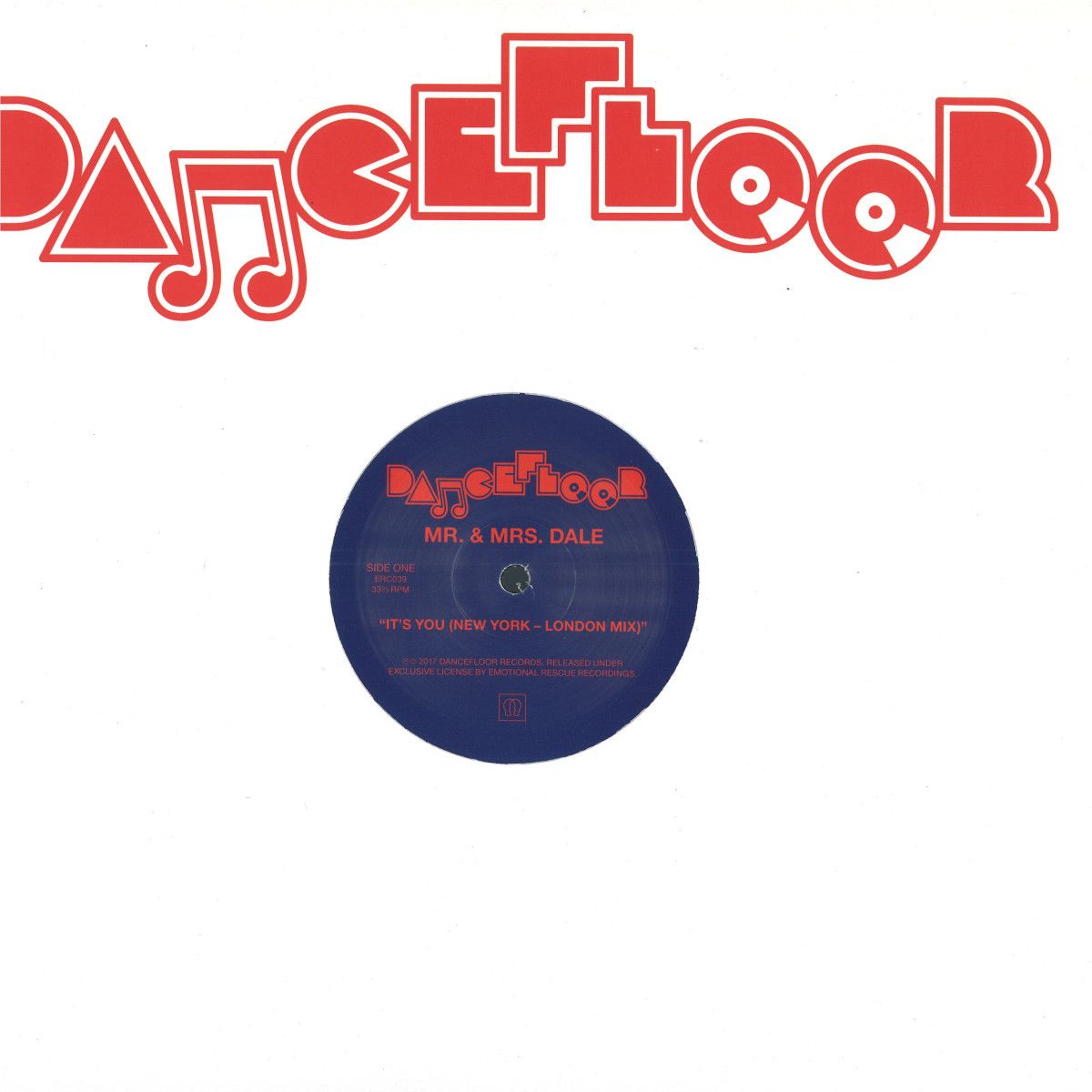 Mr & Mrs Dale - It’s You | Emotional Rescue (ERC039) Mr & Mrs Dale - It’s You | Emotional Rescue (ERC039)