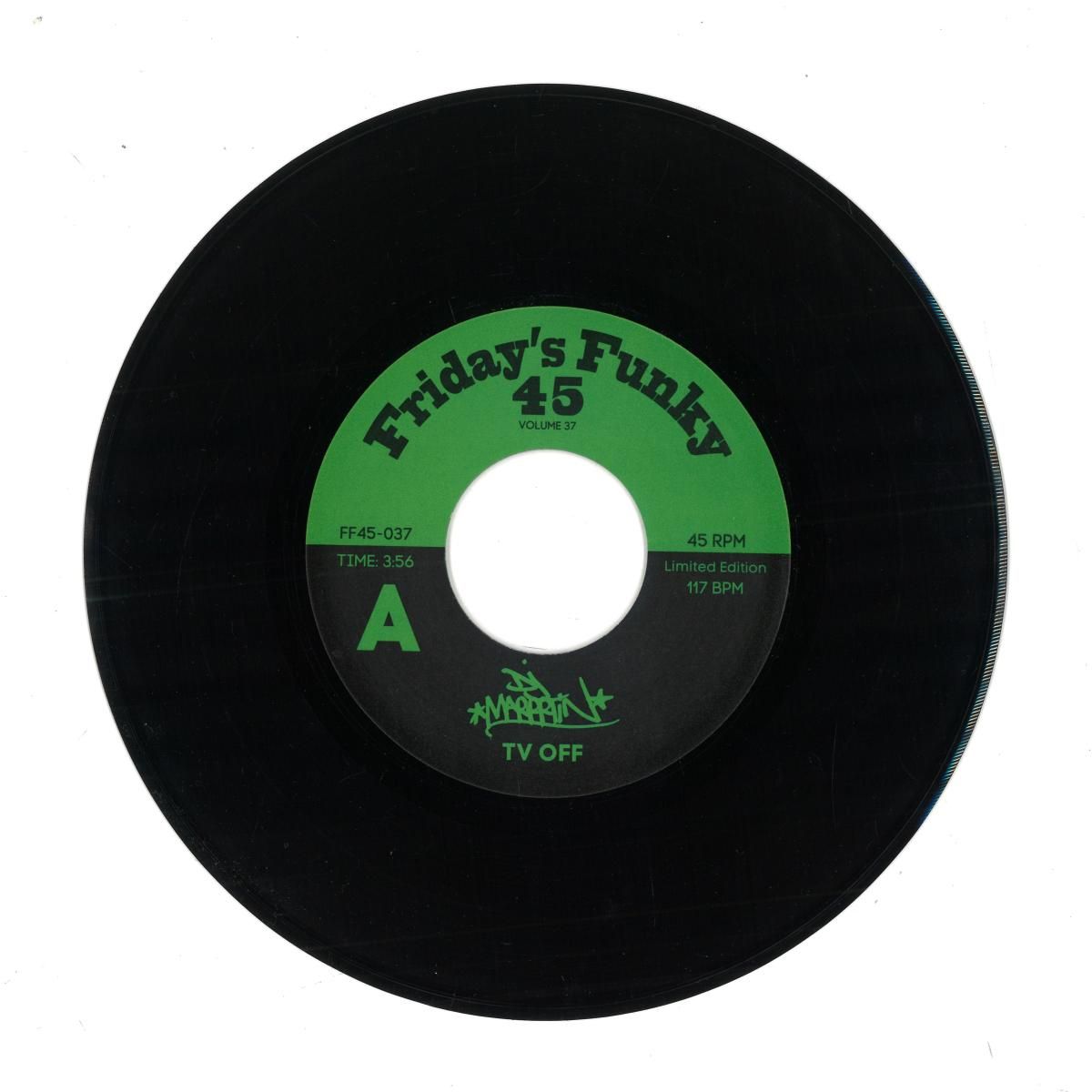 DJ Marrrtin - TV Off / Que Se Sepa (7") | Friday’s Funky 45 (FF45-037)