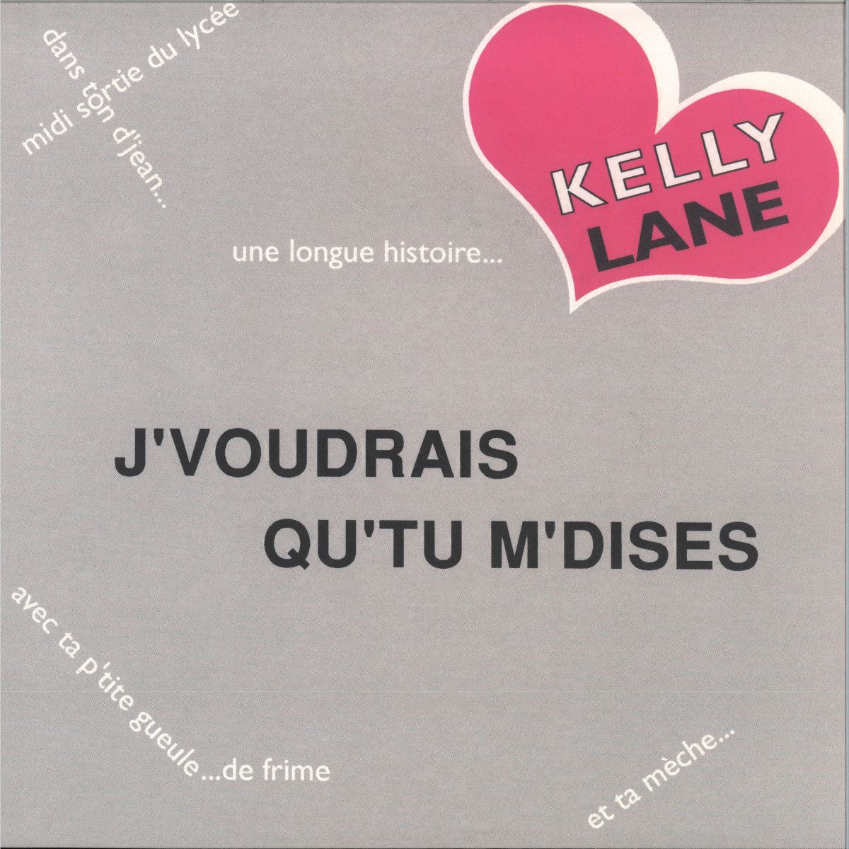 Kelly Lane - J'VOUDRAIS QU'TU M'DISES | FOREST JAMS (FJC-02)