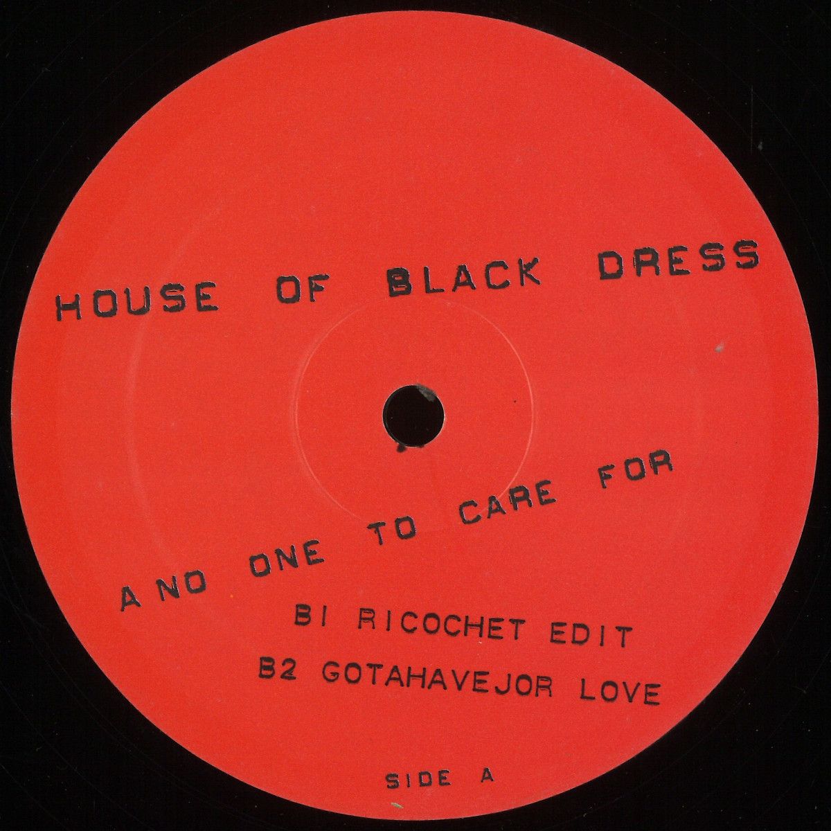 House Of Black Dress - No One To Care For | Fresh Meat Records (FMR01)