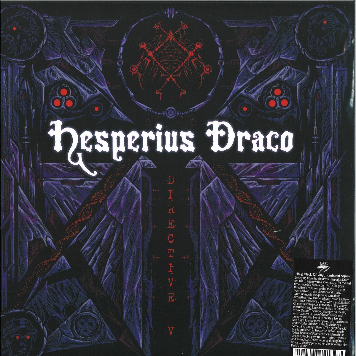 Hesperius Draco - Directive V EP | Frigio Records (FRV042) Hesperius Draco - Directive V EP | Frigio Records (FRV042)