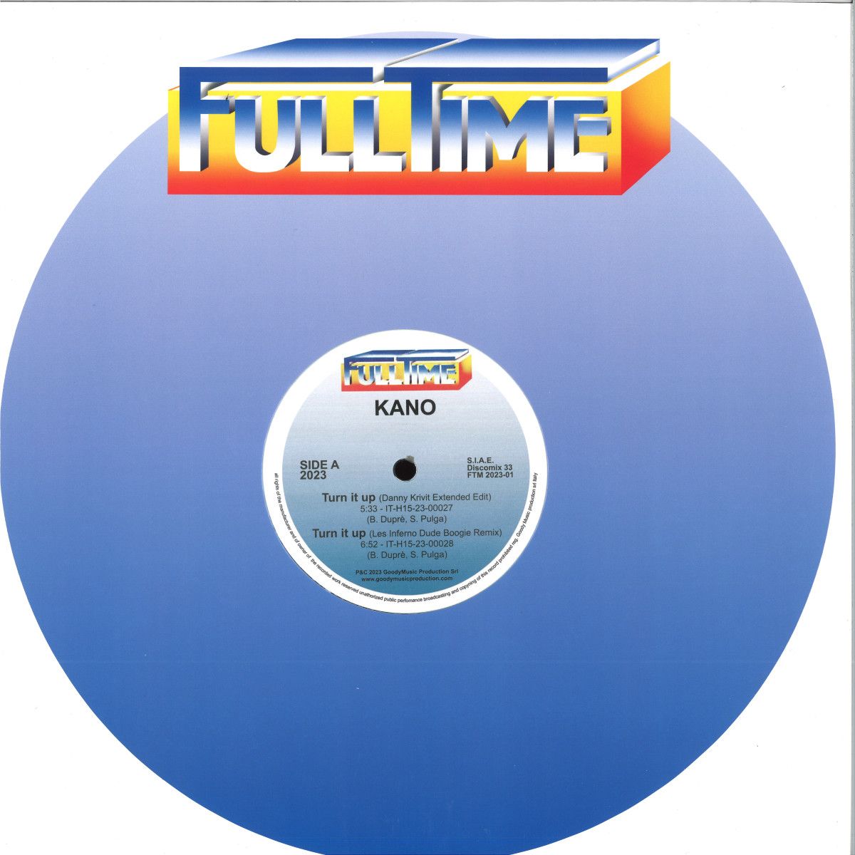 Kano - Turn it up | FULLTIME PRODUCTION (FTM202301)