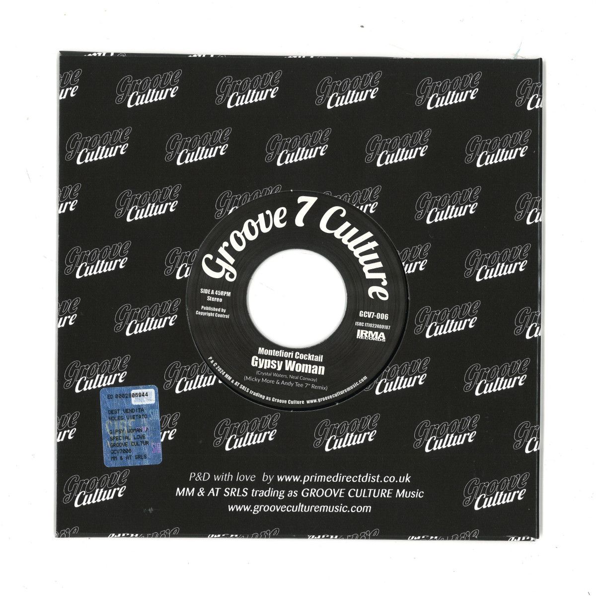 Various - Gypsy Woman / Special Love | GROOVE CULTURE (GCV7006) Various - Gypsy Woman / Special Love | GROOVE CULTURE (GCV7006)