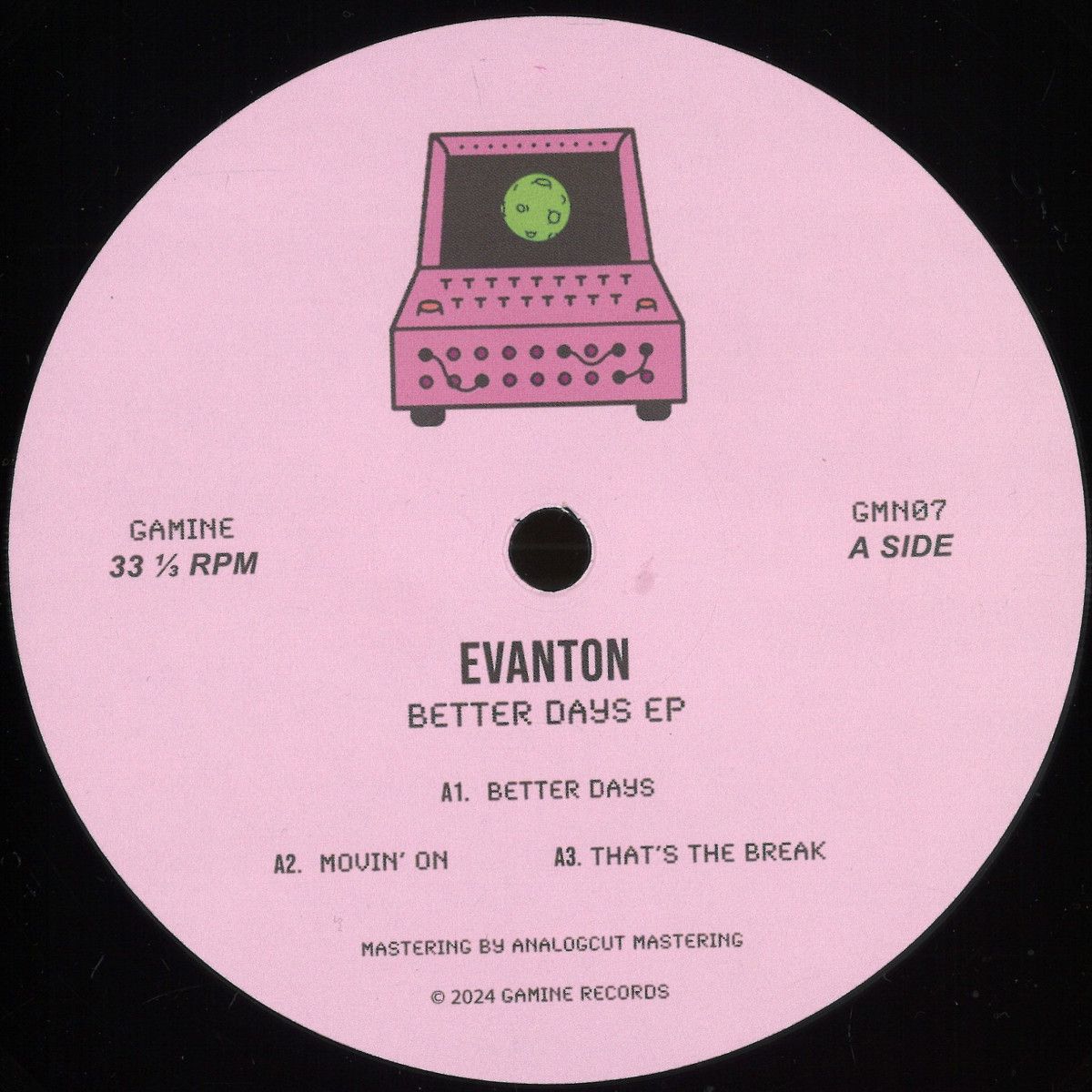 Evanton - Better Days EP | Gamine (GMN07)