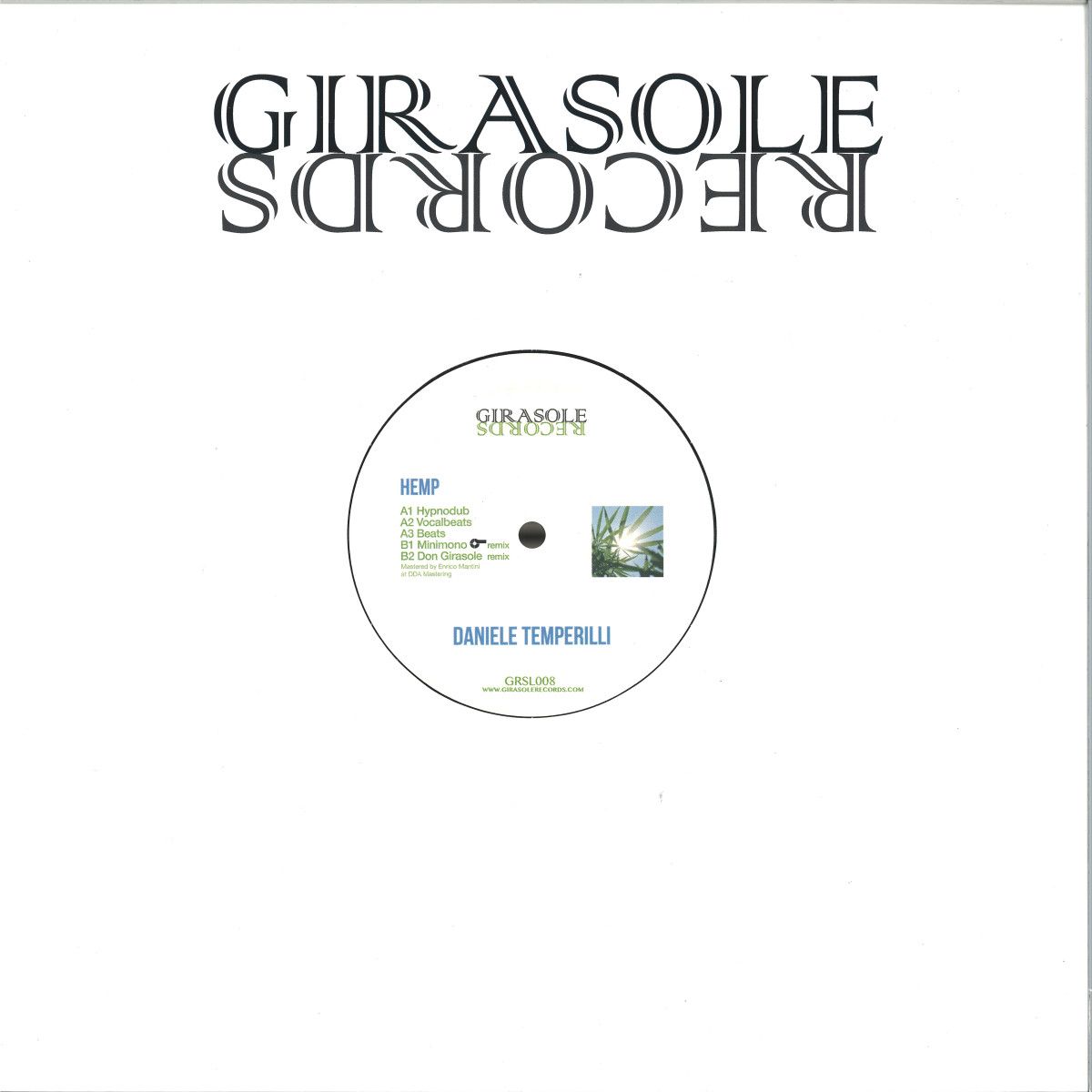 Daniele Temperilli - Hemp | Girasole Records (GRSL008) Daniele Temperilli - Hemp | Girasole Records (GRSL008)