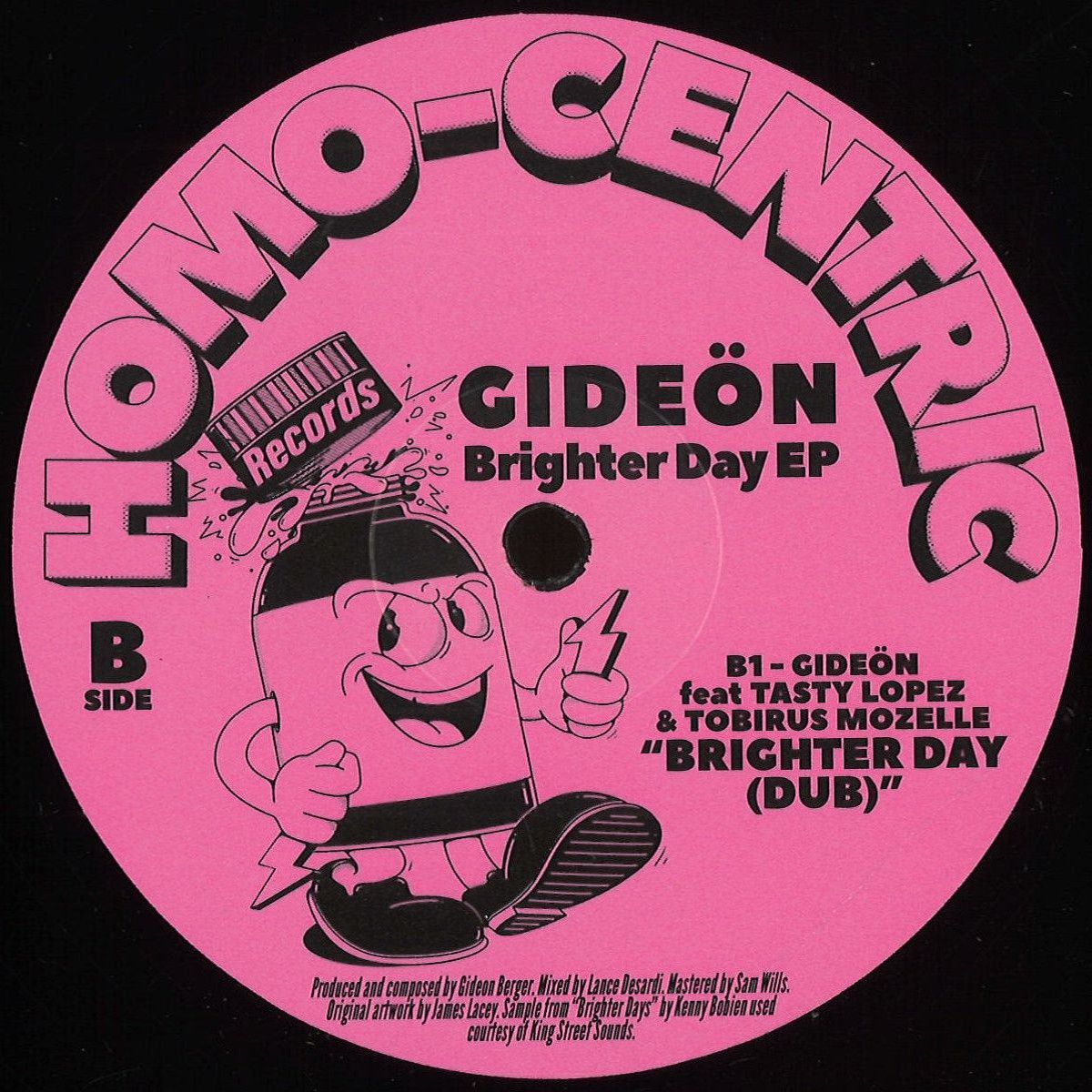 Gideön - BRIGHTER DAY EP | Homo-Centric (HOMOCENTRIC005EP)