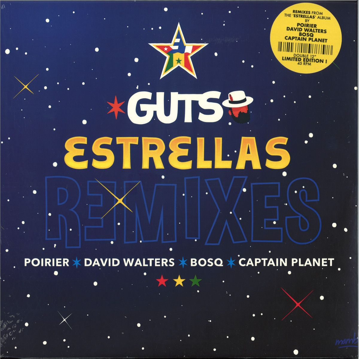 Guts - Estrellas Remixes (2x12") | Heavenly Sweetness (HS250VL)