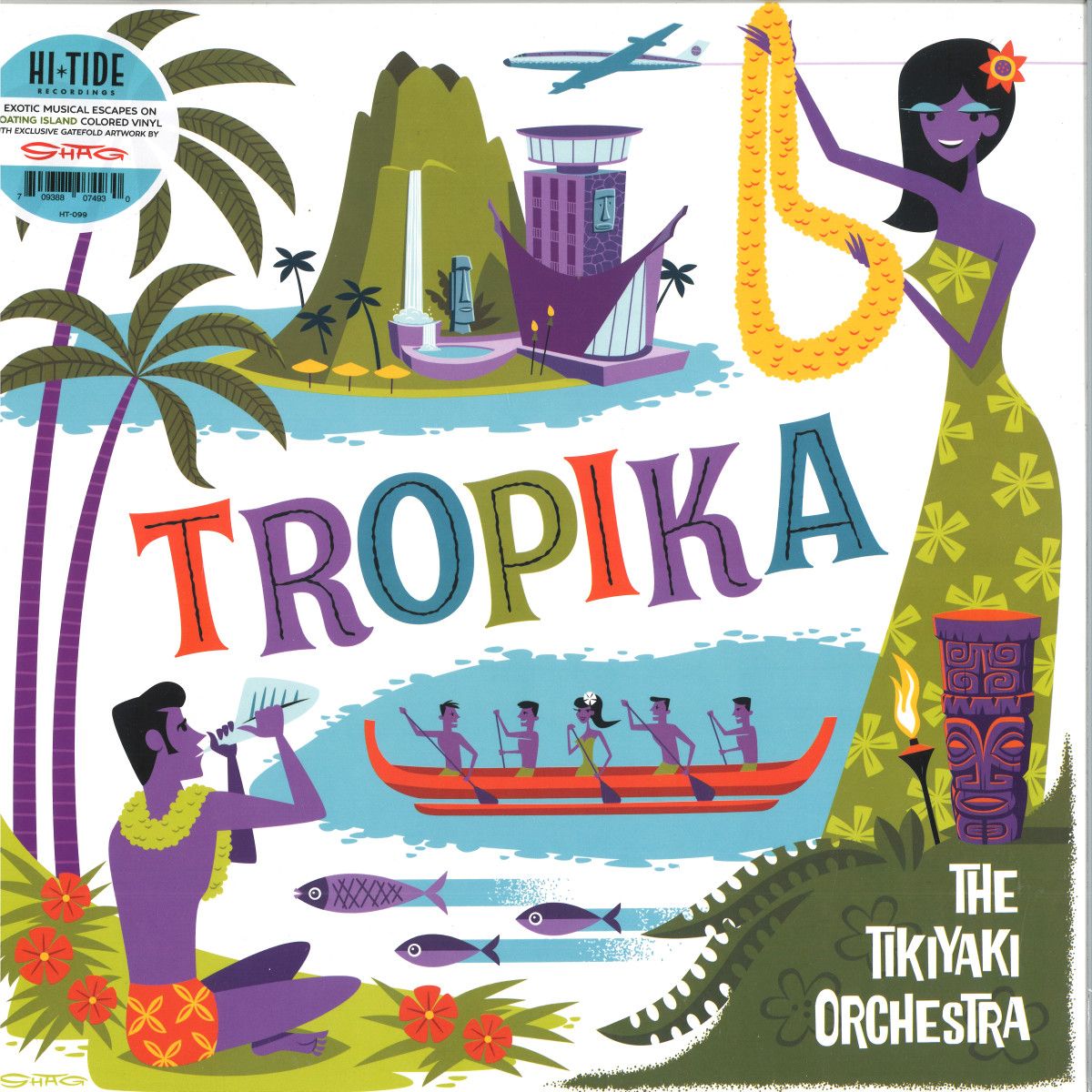 The Tikiyaki Orchestra - Tropika LP | Hi-Tide Recordings (HT099) The Tikiyaki Orchestra - Tropika LP | Hi-Tide Recordings (HT099)