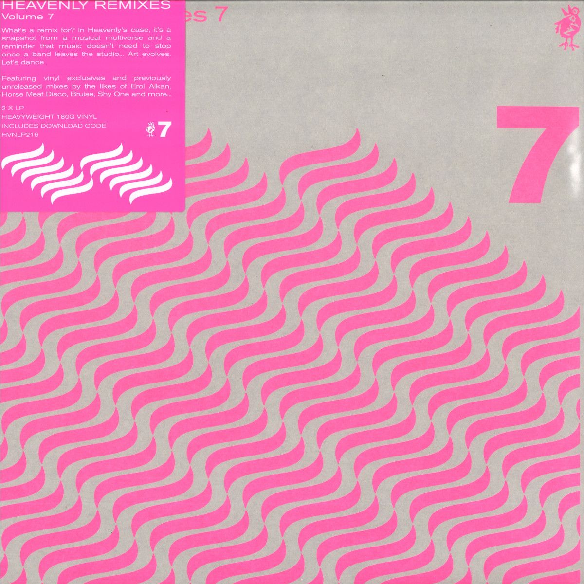 Various - Heavenly Remixes 7 (2x12") | Heavenly (HVNLP216)