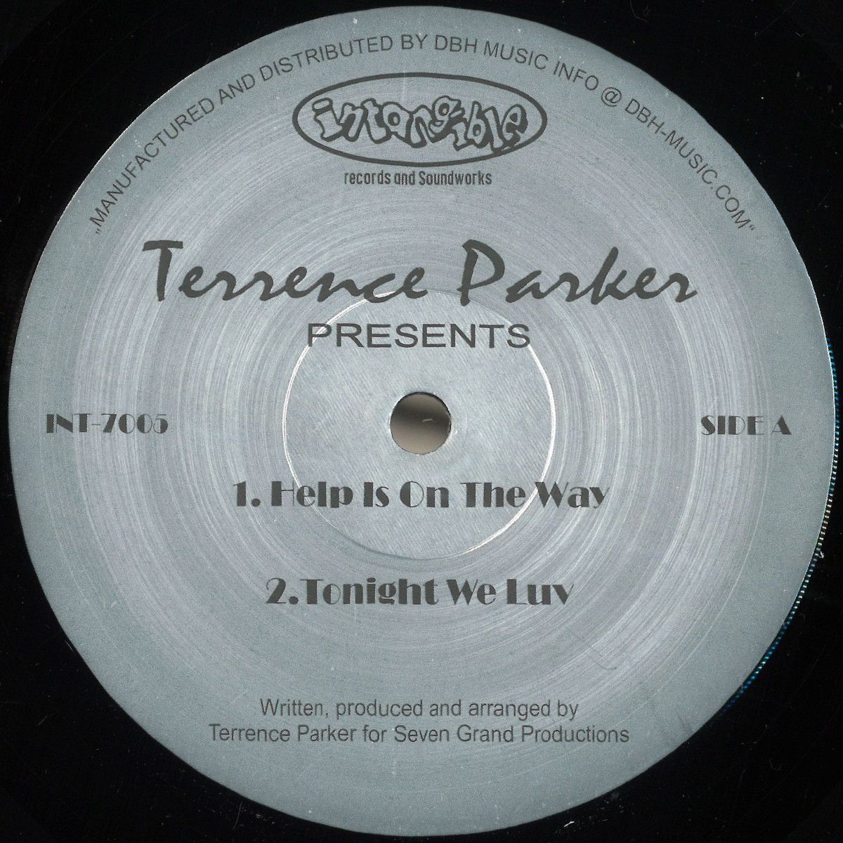 Terrence Parker - Sounds Of Love EP | Intangible Records (INT-7005) Terrence Parker - Sounds Of Love EP | Intangible Records (INT-7005)