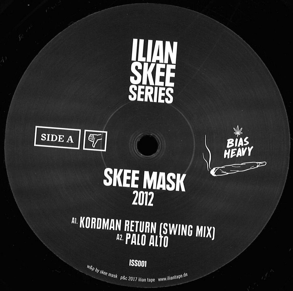 Skee Mask - 2012 | Ilian Skee Series (ISS001)
