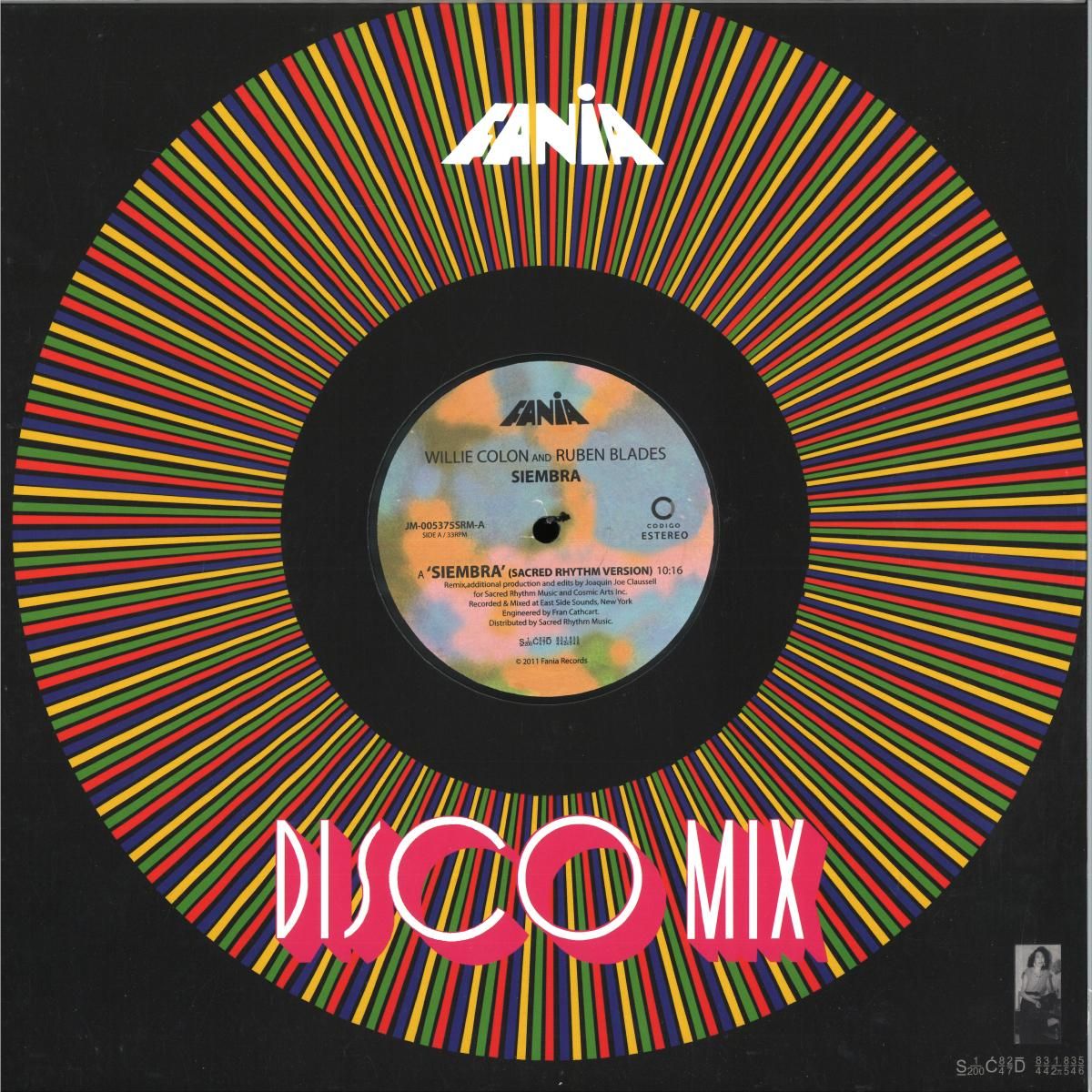 Willie Colón  &  Ruben Blades - Siembra | Fania (JM-05375SRM_)
