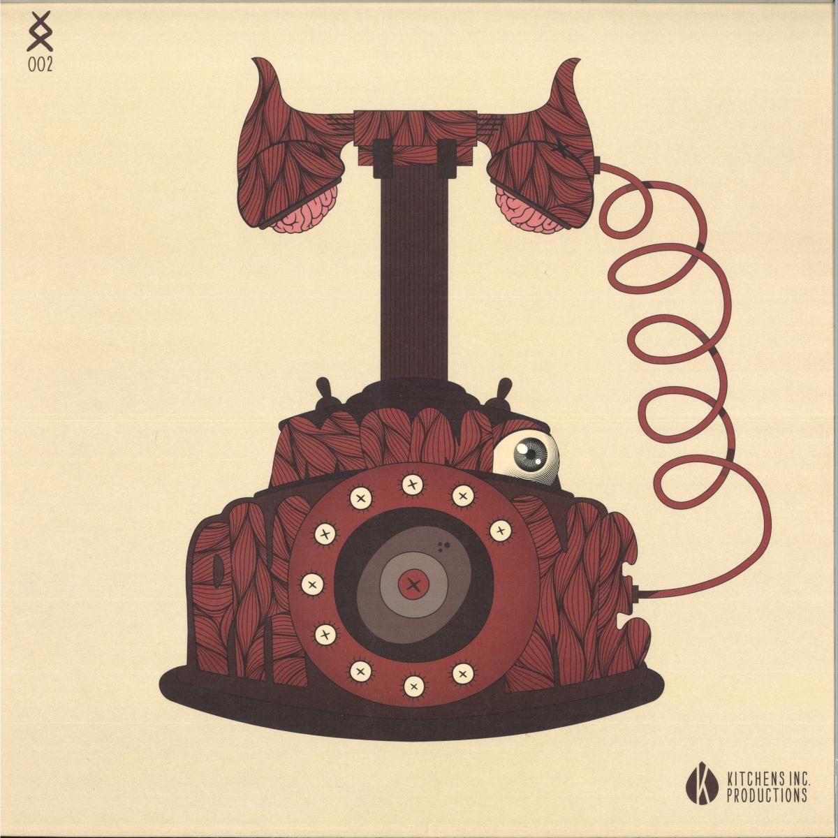 Kitchens Inc. - Mindphone EP | Kitchens inc. Productions (KITCH002)