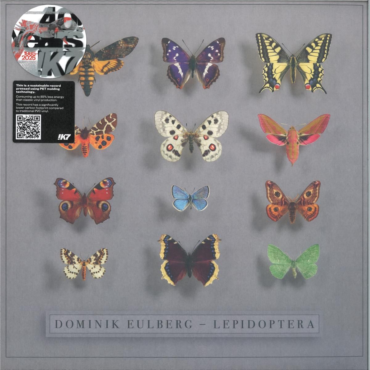 Dominik Eulberg - LEPIDOPTERA LP 2x12" | !K7 Records (KLP7449)