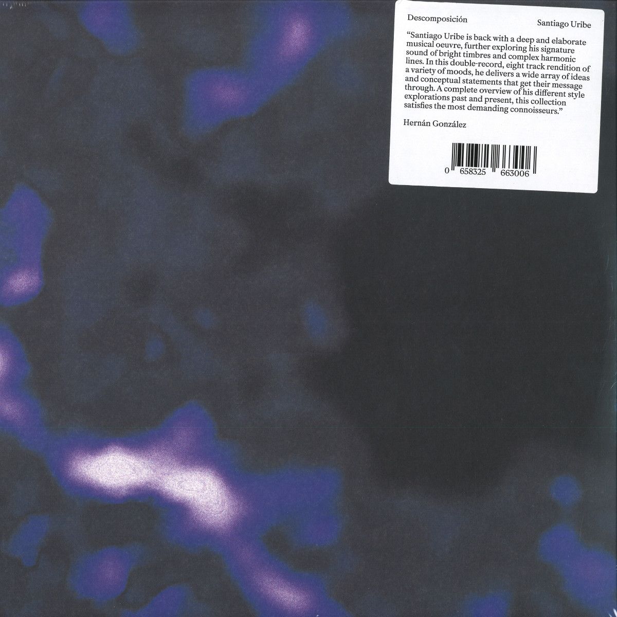 Santiago Uribe - Descomposicion LP 2x12" | LITTLE BUTTERFLY RECORDS (LBR125) Santiago Uribe - Descomposicion LP 2x12" | LITTLE BUTTERFLY RECORDS (LBR125)