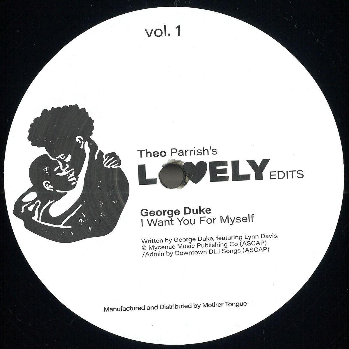 Theo Parrish - Lovely Edits Vol.1 | Lovely Edits (LE001) Theo Parrish - Lovely Edits Vol.1 | Lovely Edits (LE001)