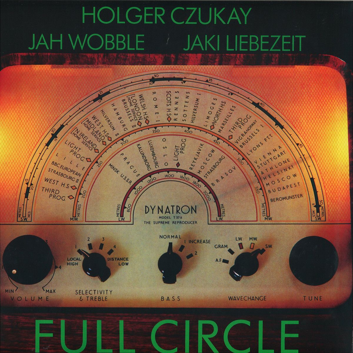 Holger Czukay & Jah Wobble & Jaki Liebezeit - Full Circle | Grönland (LPGRON194) Holger Czukay & Jah Wobble & Jaki Liebezeit - Full Circle | Grönland (LPGRON194)
