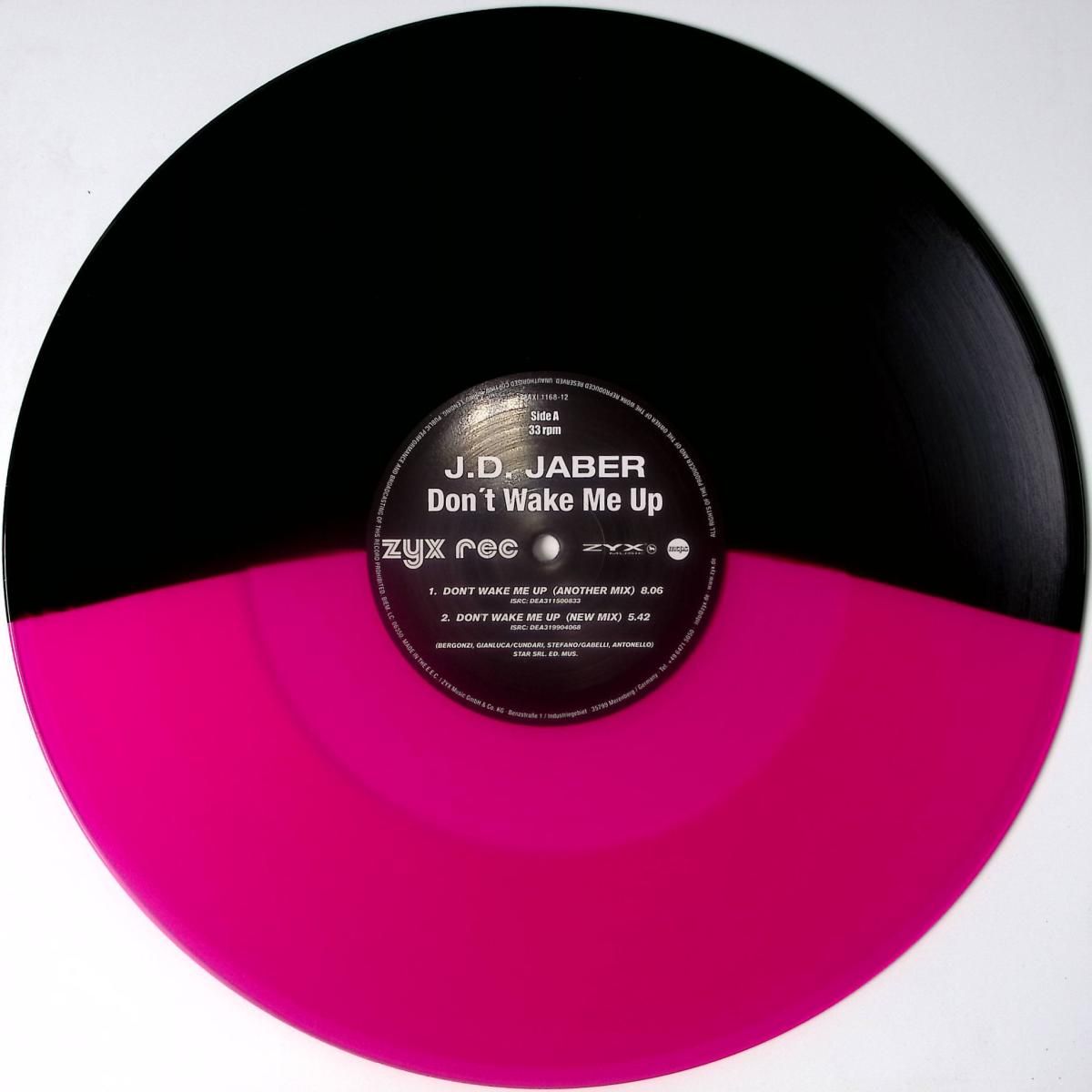 J.D. JABER - DON'T WAKE ME UP | Zyx Music (MAXI 1168-12) - main J.D. JABER - DON'T WAKE ME UP | Zyx Music (MAXI 1168-12) - main