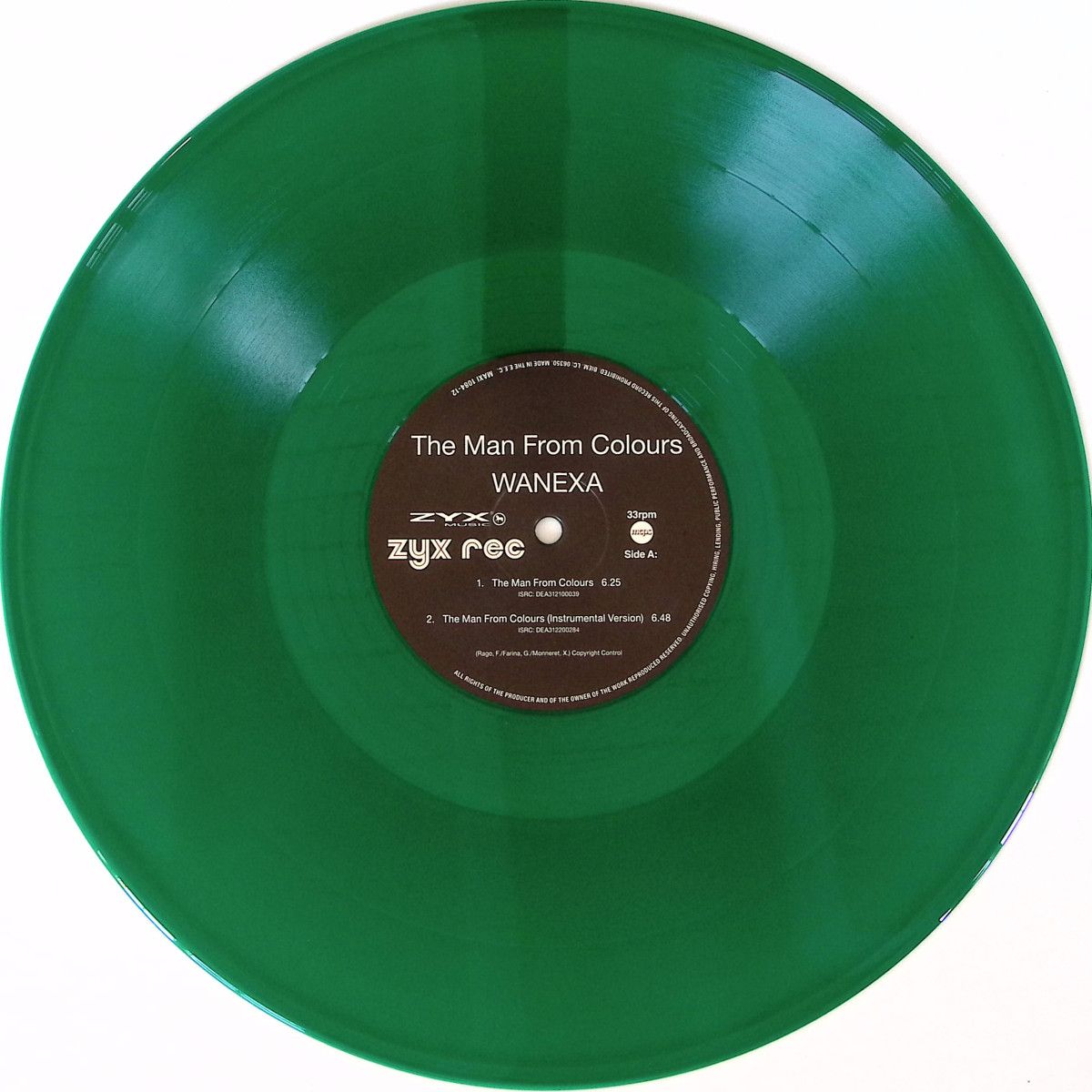 WANEXA - The Man From Colours | Zyx Music (MAXI1084-12)