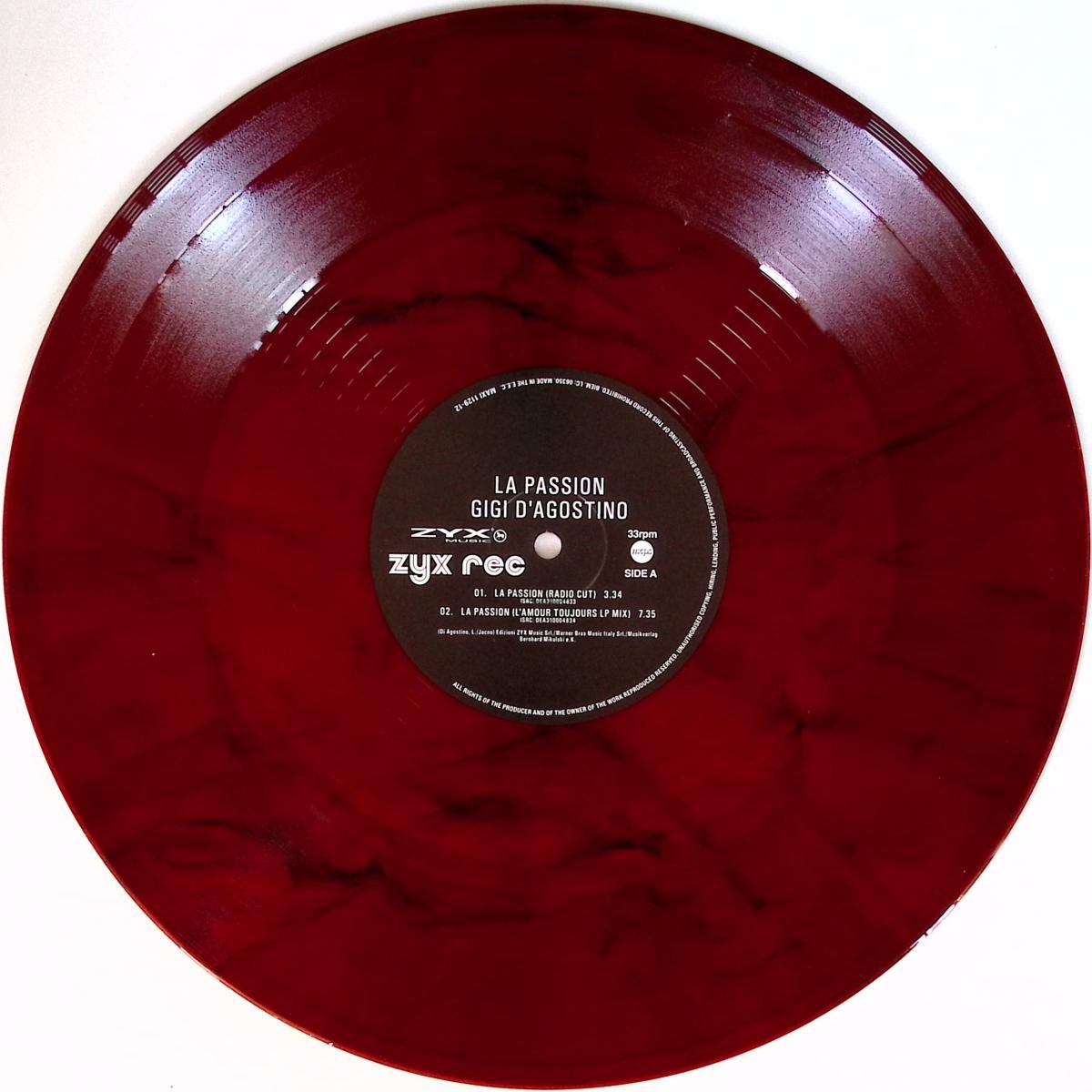 GIGI D'AGOSTINO - La Passion | Zyx Music (MAXI1129-12)