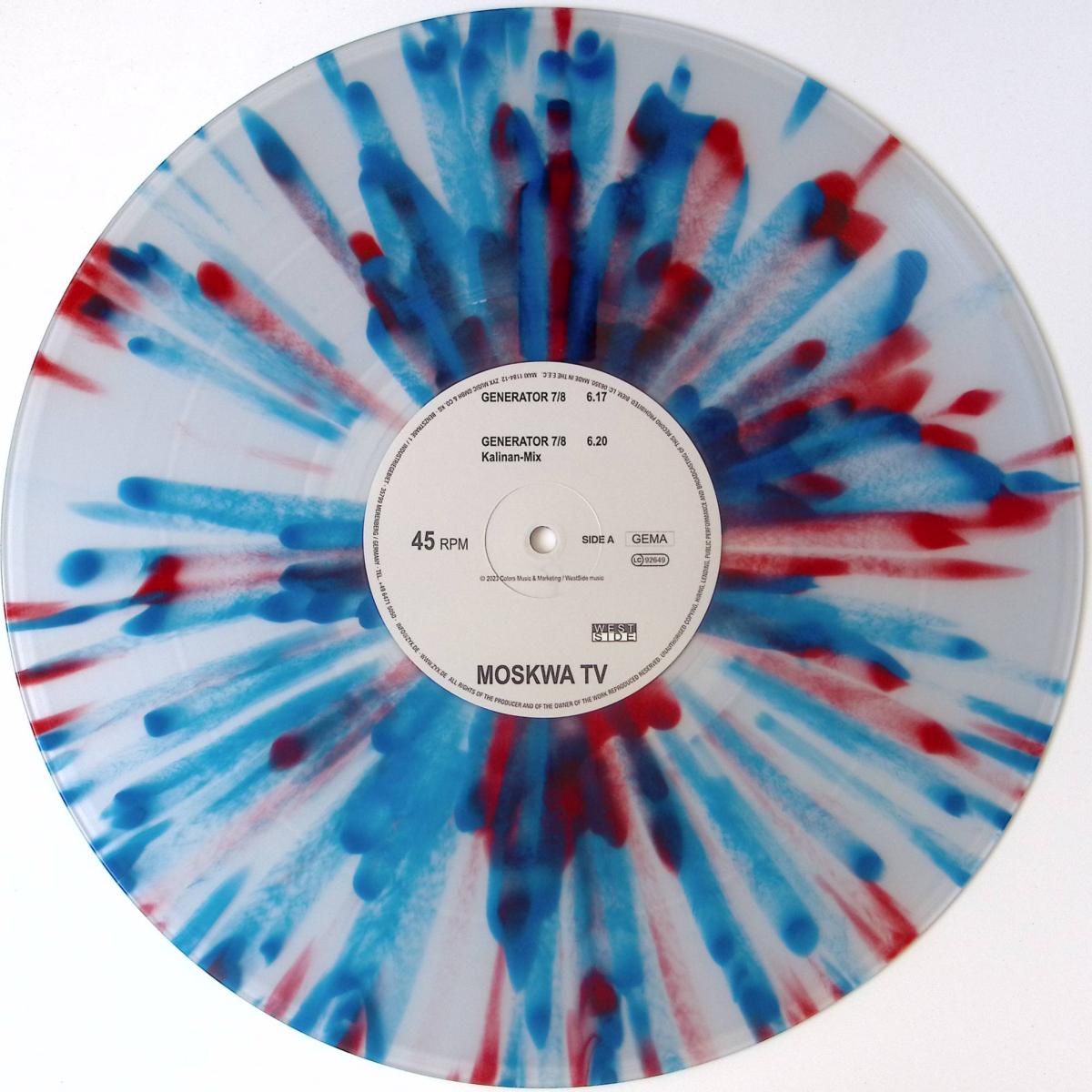MOSKWA TV - Generator 7/8 | Zyx Music (MAXI1184-12) MOSKWA TV - Generator 7/8 | Zyx Music (MAXI1184-12)
