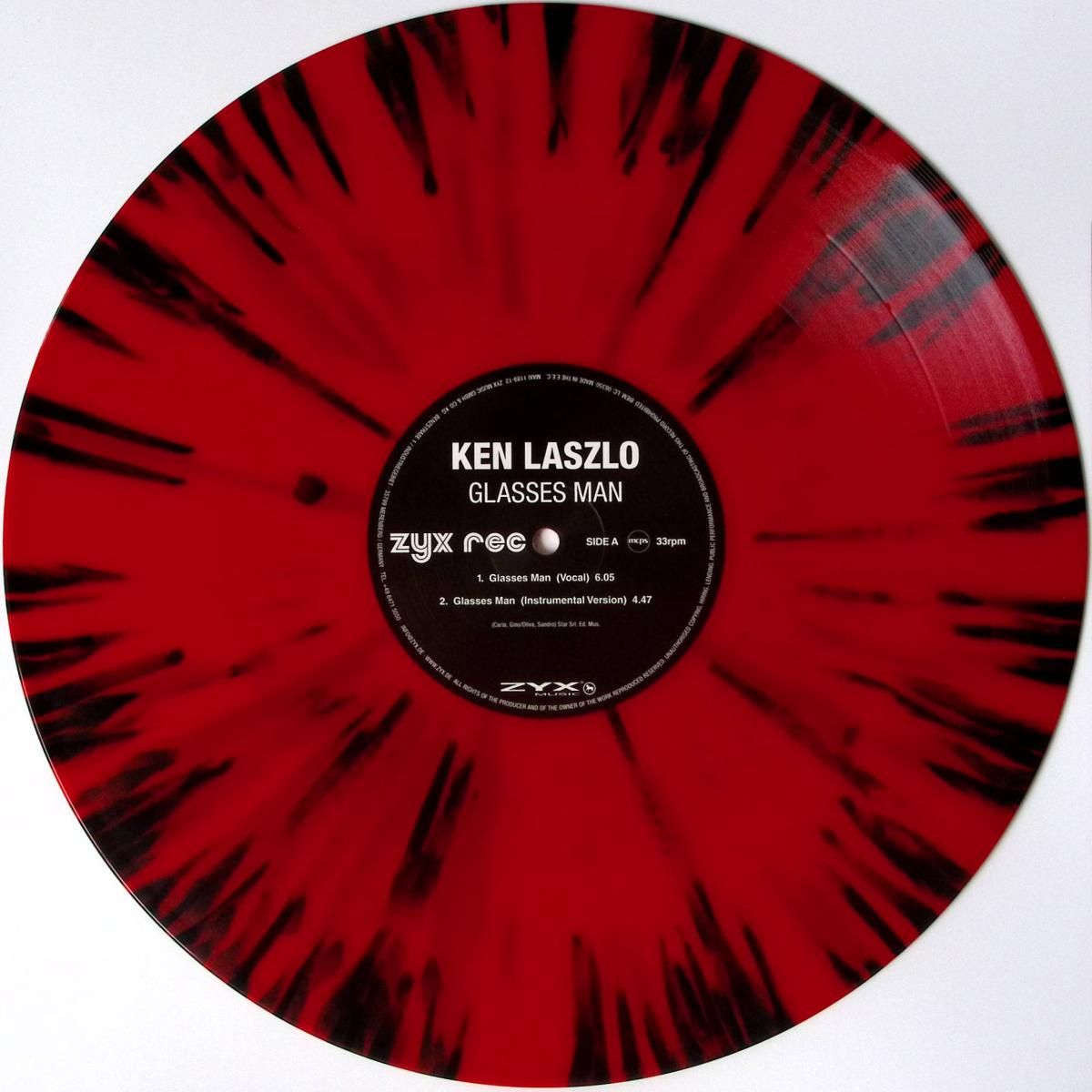 Ken Laszlo - Glasses Man | Zyx Music (MAXI1189-12) - main Ken Laszlo - Glasses Man | Zyx Music (MAXI1189-12) - main